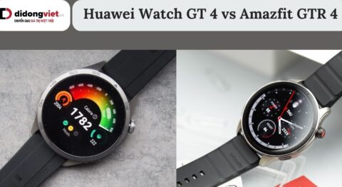Huawei Watch GT 4 và Amazfit GTR 4