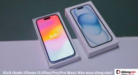kích thước iPhone 15