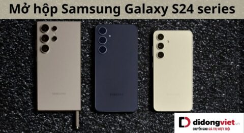 mở hộp samsung galaxy s24