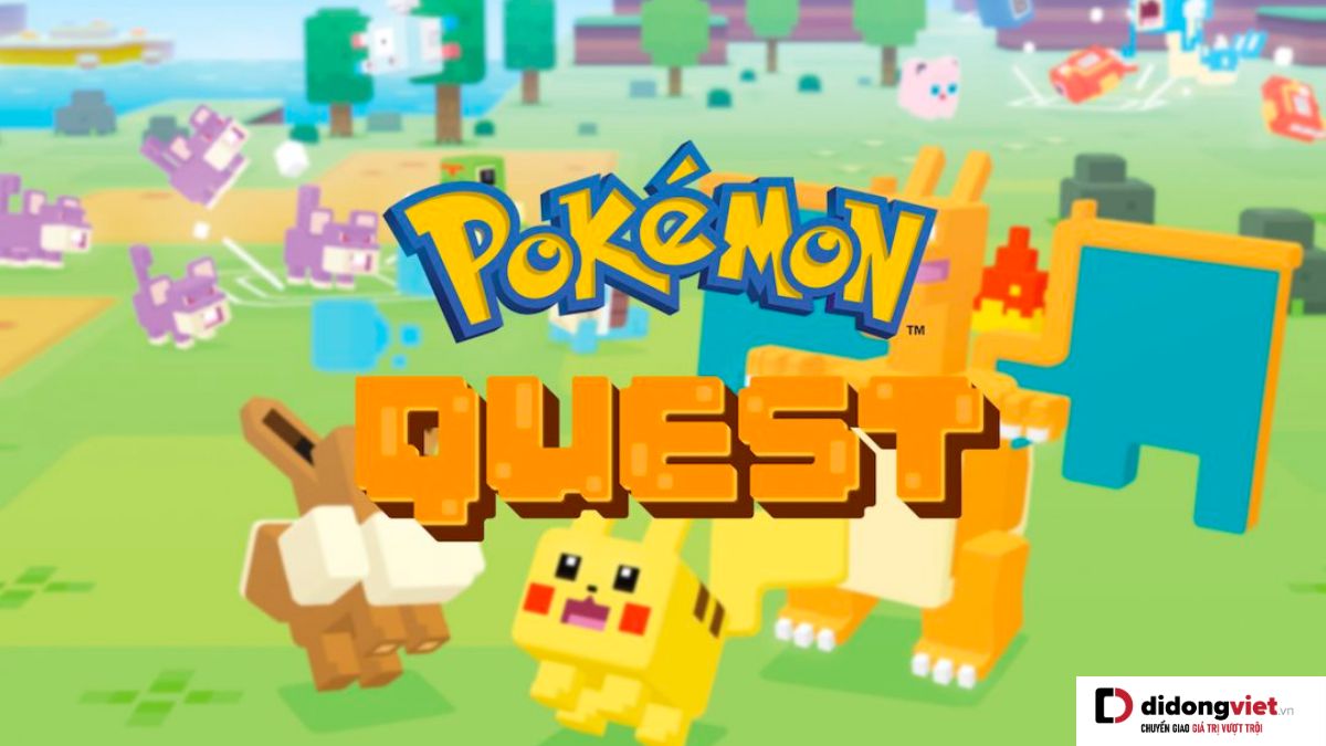 Pokemon Quest – Dòng game Pokemon thiết kế đồ hoạ hình khối thú vị