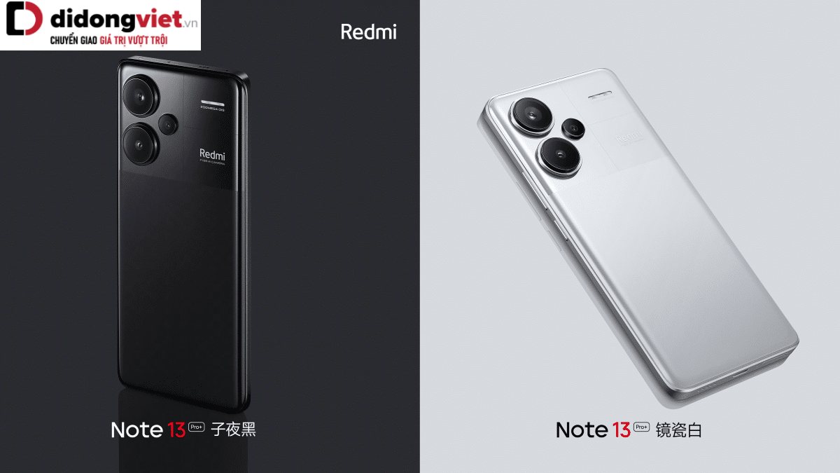 Redmi Note 13 Pro Plus – “Quái thú selfie” sắp ra mắt với 2 tùy chọn màu mới