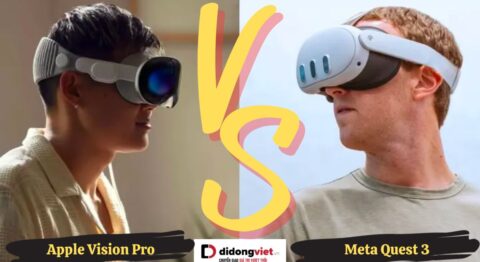 So sánh Apple Vision Pro với Meta Quest 3
