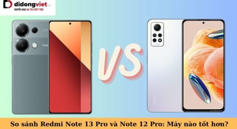 so sánh redmi note 13 pro và note 12 pro