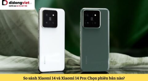 so sánh xiaomi 14 và xiaomi 14 pro