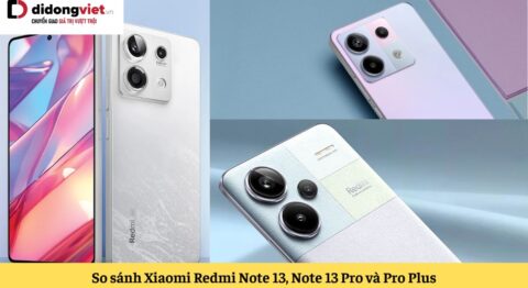 so sánh xiaomi redmi note 13