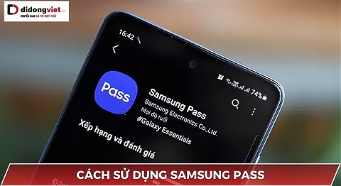sử dụng Samsung Pass
