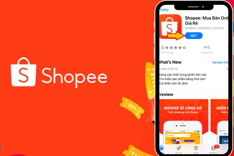 Cách tải Shopee 
