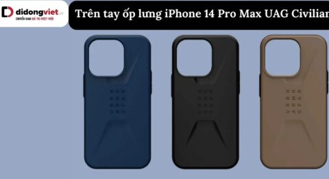 Trên tay ốp lưng iPhone 14 Pro Max UAG Civilian