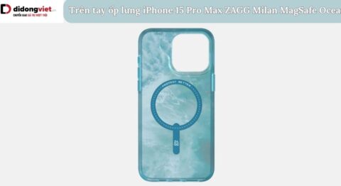 ốp lưng iPhone 15 Pro Max ZAGG Milan MagSafe Ocean