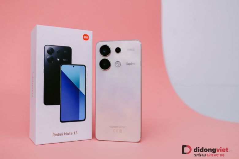 trên tay redmi note 13