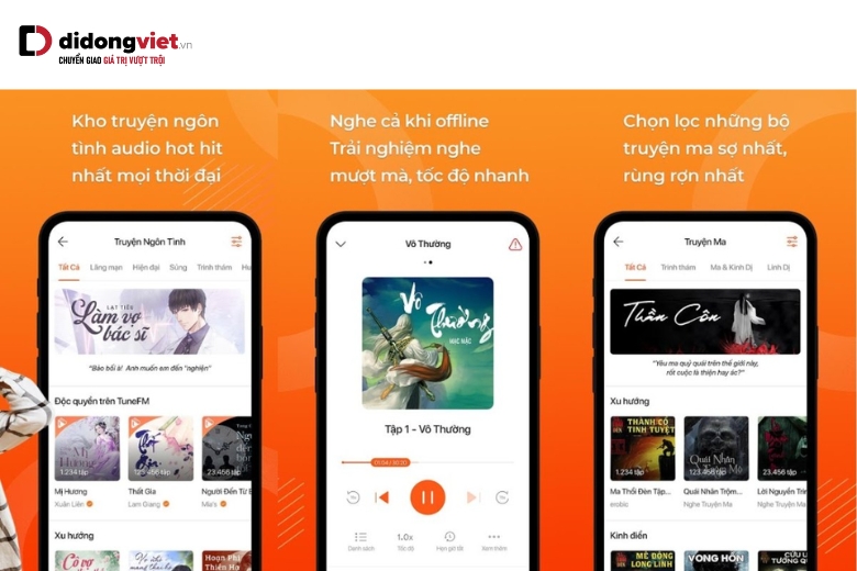Top 11 ứng dụng nghe sách nói tốt nhất, nên sử dụng 21 ung dung tune fm