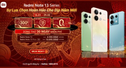 redmi note 13 series mở bán tại Di Động Việt