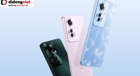 Oppo Reno11 F 5G: Smartphone tầm trung mạnh mẽ với camera ấn tượng