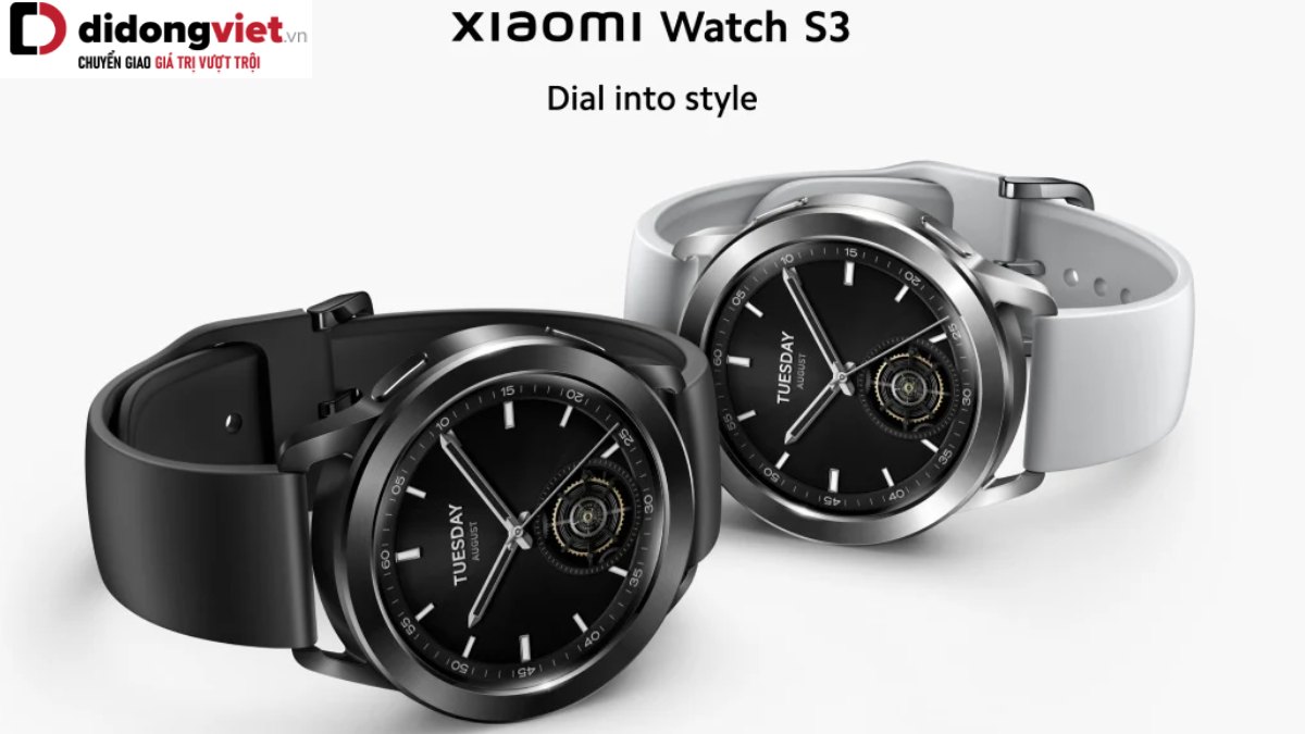 Xiaomi Watch S3 sắp ra mắt – Đồng hồ thông minh với viền bezel có thể thay thế