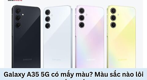 Galaxy A35 5G có mấy màu