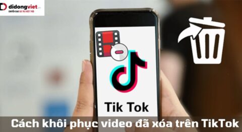 cách khôi phục video đã xóa trên TikTok