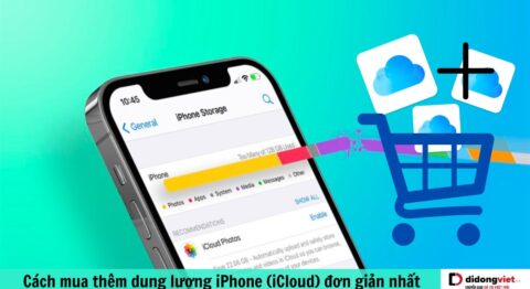 Cách mua thêm dung lượng iPhone