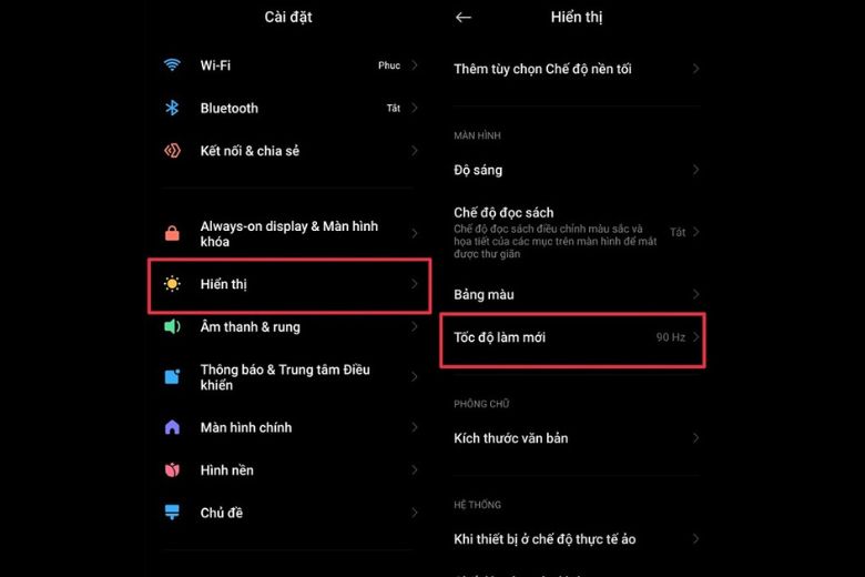 Hướng dẫn cách sử dụng Redmi Note 13 Pro Plus và những mẹo, thủ thuật, tính năng ẩn vô cùng hay ho 10 Cách tùy chỉnh tốc độ làm mới trên Note 13 Pro Plus