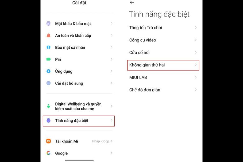 cách tạo ứng dụng kép trên redmi note 13 pro plus