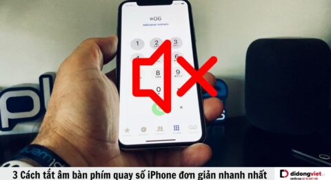 Cách tắt âm bàn phím quay số iPhone