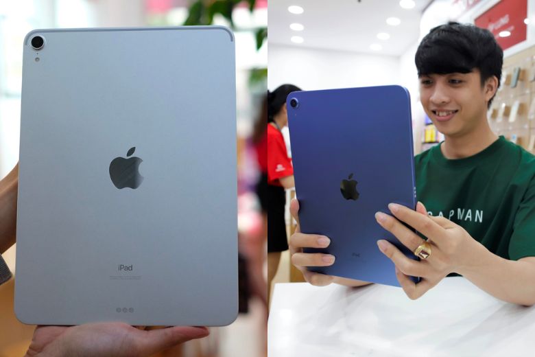 So sánh iPad Gen 10 và iPad Pro 2018