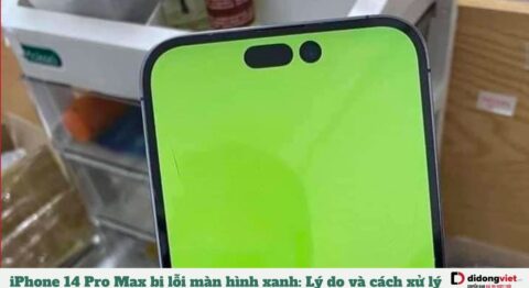 iPhone 14 Pro Max bị lỗi màn hình xanh