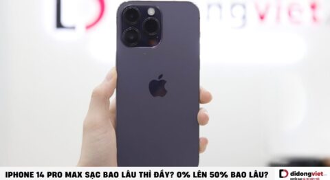 iPhone 14 Pro Max sạc bao lâu thì đầy