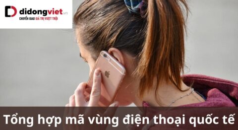 mã vùng điện thoại quốc tế