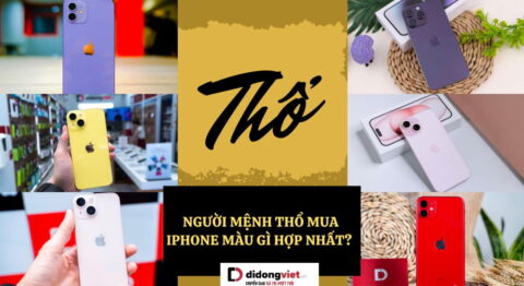 Người mệnh thổ mua iPhone màu gì