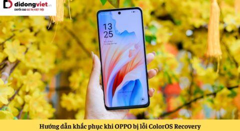 oppo bị lỗi coloros recovery