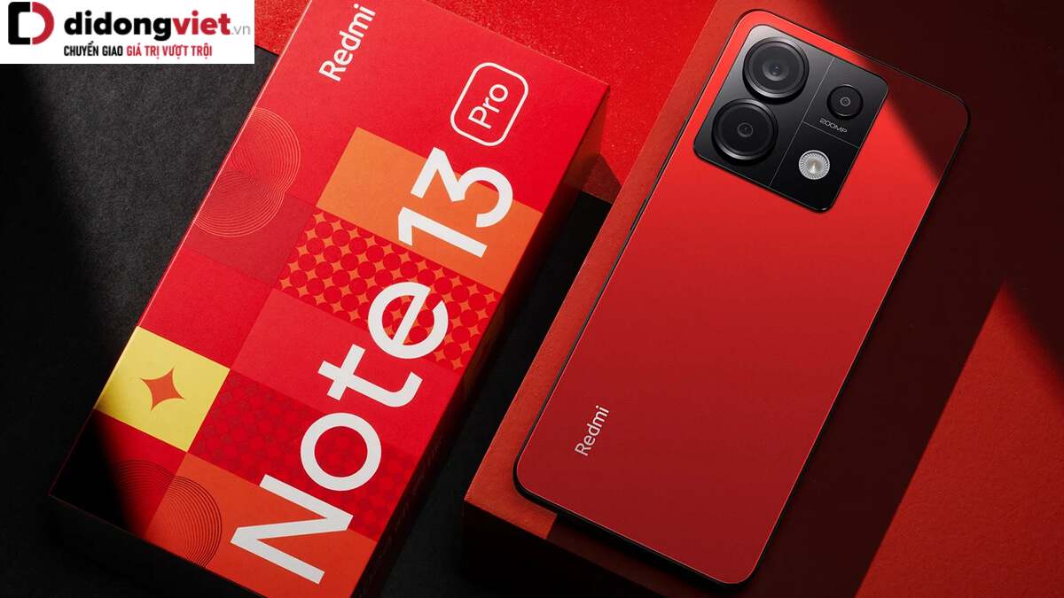 Lộ ảnh Redmi Note 13 Pro New Year Edition màu đỏ quyến rũ tuyệt đẹp