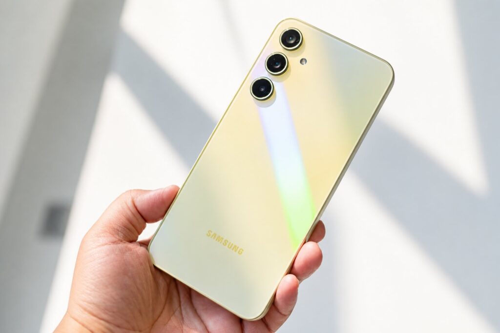 Samsung Galaxy A35 có mấy màu? Đánh giá thực tế mặt lưng kính và tư vấn chọn màu 6 Samsung Galaxy A35 có mấy màu