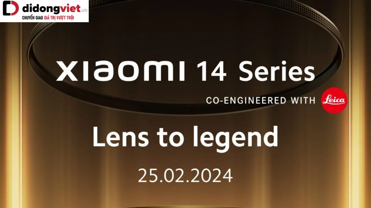Xiaomi 14 Series sẽ ra mắt toàn cầu vào ngày 25/2