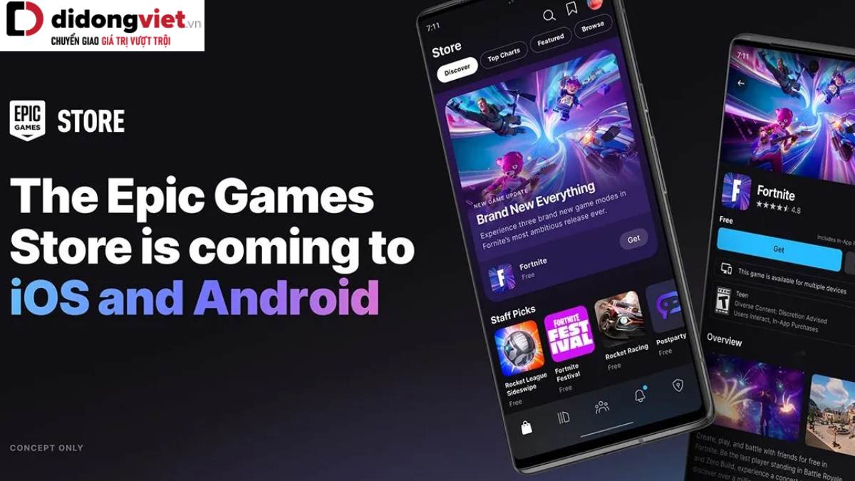 Epic Games Store sắp ra mắt trên Android