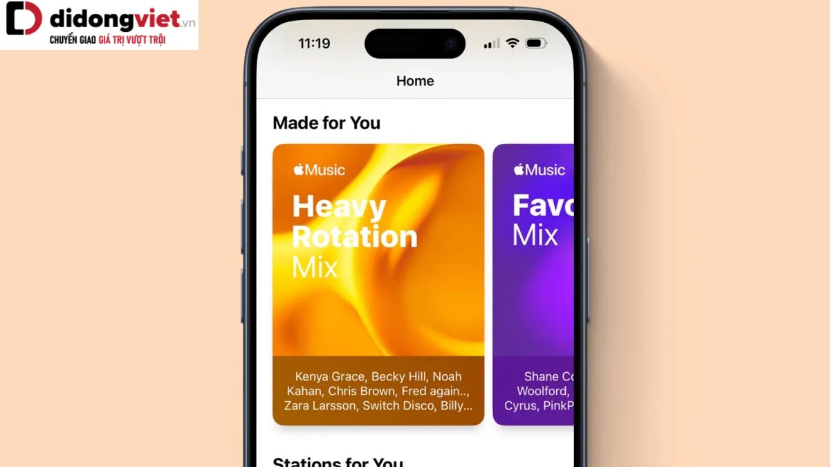 Apple Music Ra Mắt Tính Năng “Heavy Rotation Mix” Cá Nhân Hóa, Cập Nhật Hàng Ngày