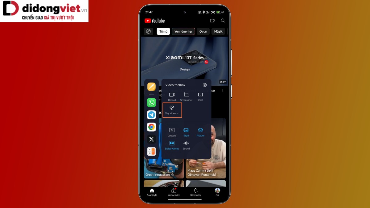 Xiaomi Gỡ Bỏ Tính Năng Xem Video YouTube Trong Nền Khỏi HyperOS