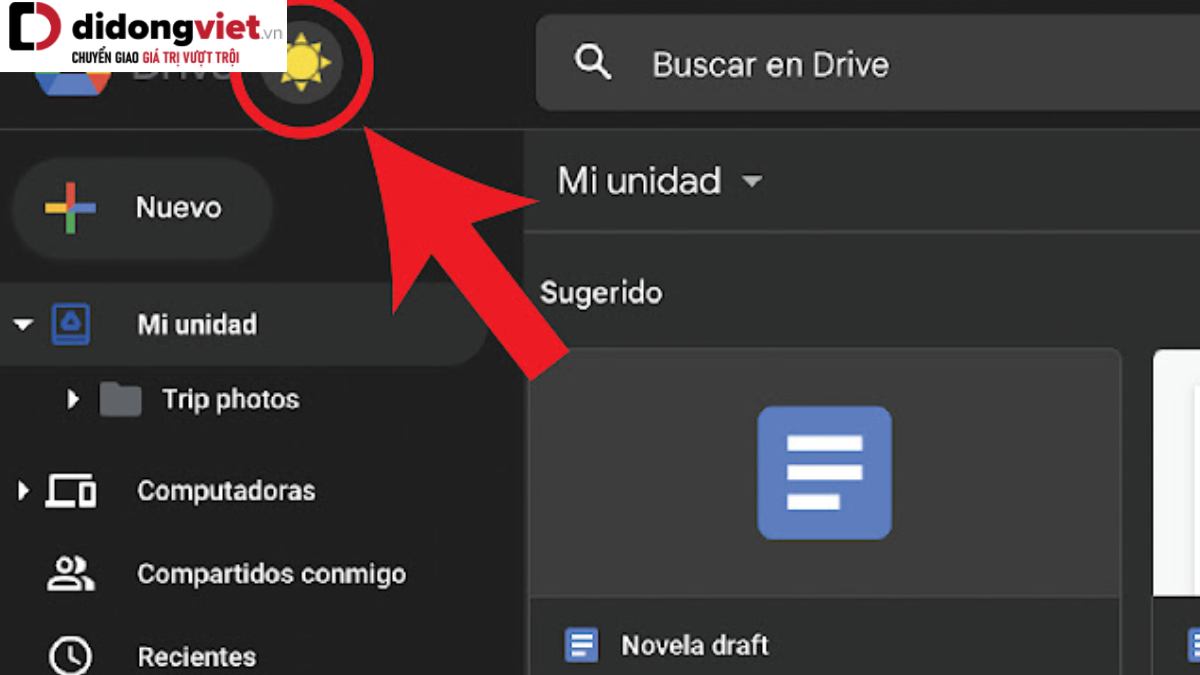 Ứng Dụng Web Google Drive Sắp Có Chủ Đề Tối