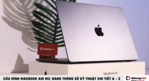 Cấu hình MacBook Air M2