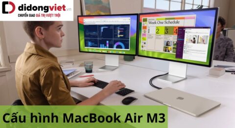 Cấu hình MacBook Air M3