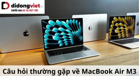 câu hỏi thường gặp về macbook air m3