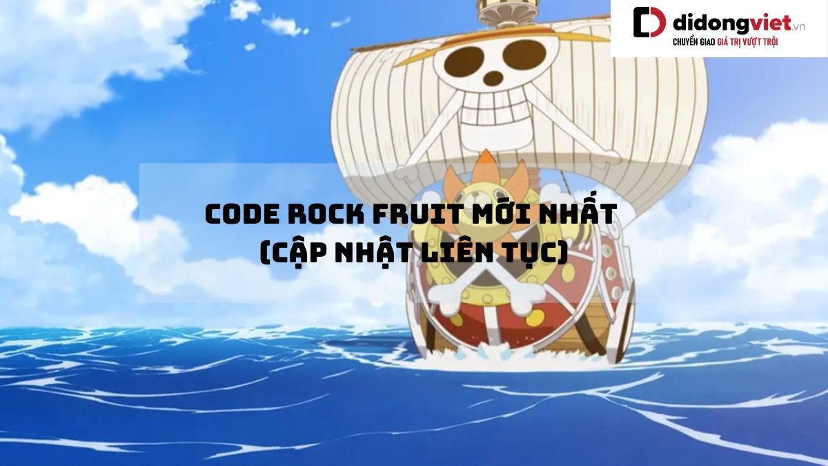 Code game Rock Fruit mới nhất miễn phí – Hướng dẫn nhập code chi tiết