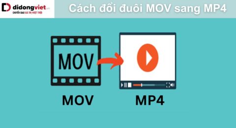 đổi đuôi MOV sang MP4