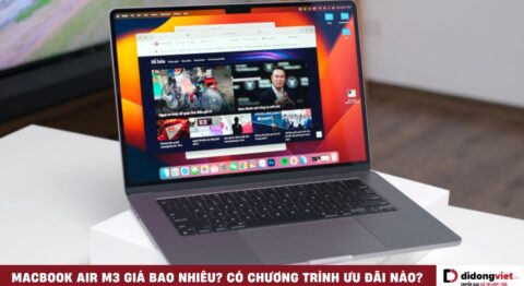 MacBook Air M3 giá bao nhiêu