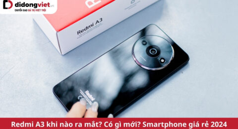redmi a3 khi nào ra mắt