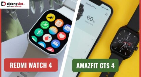 Redmi Watch 4 và Amazfit GTS 4