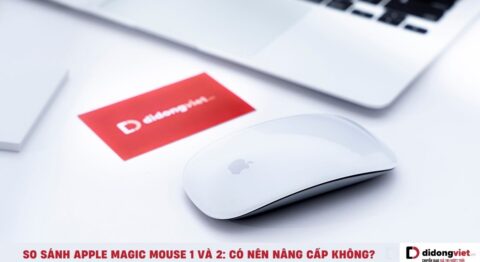 So sánh Apple Magic Mouse 1 và 2