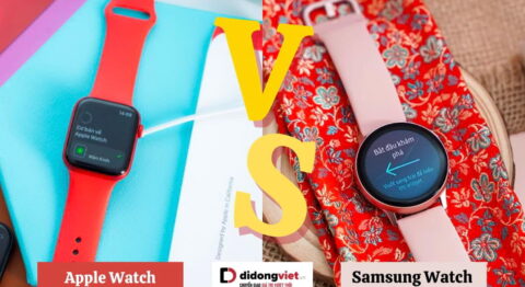 So sánh Apple Watch và Samsung Watch