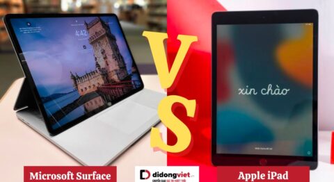 So sánh iPad và Surface