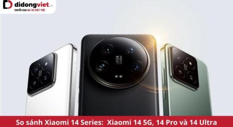 so sánh xiaomi 14 series