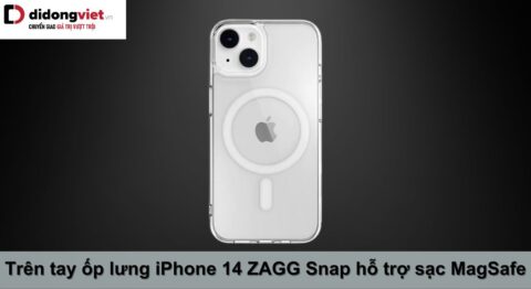 Trên tay ốp lưng iPhone 14 ZAGG Snap hỗ trợ sạc MagSafe
